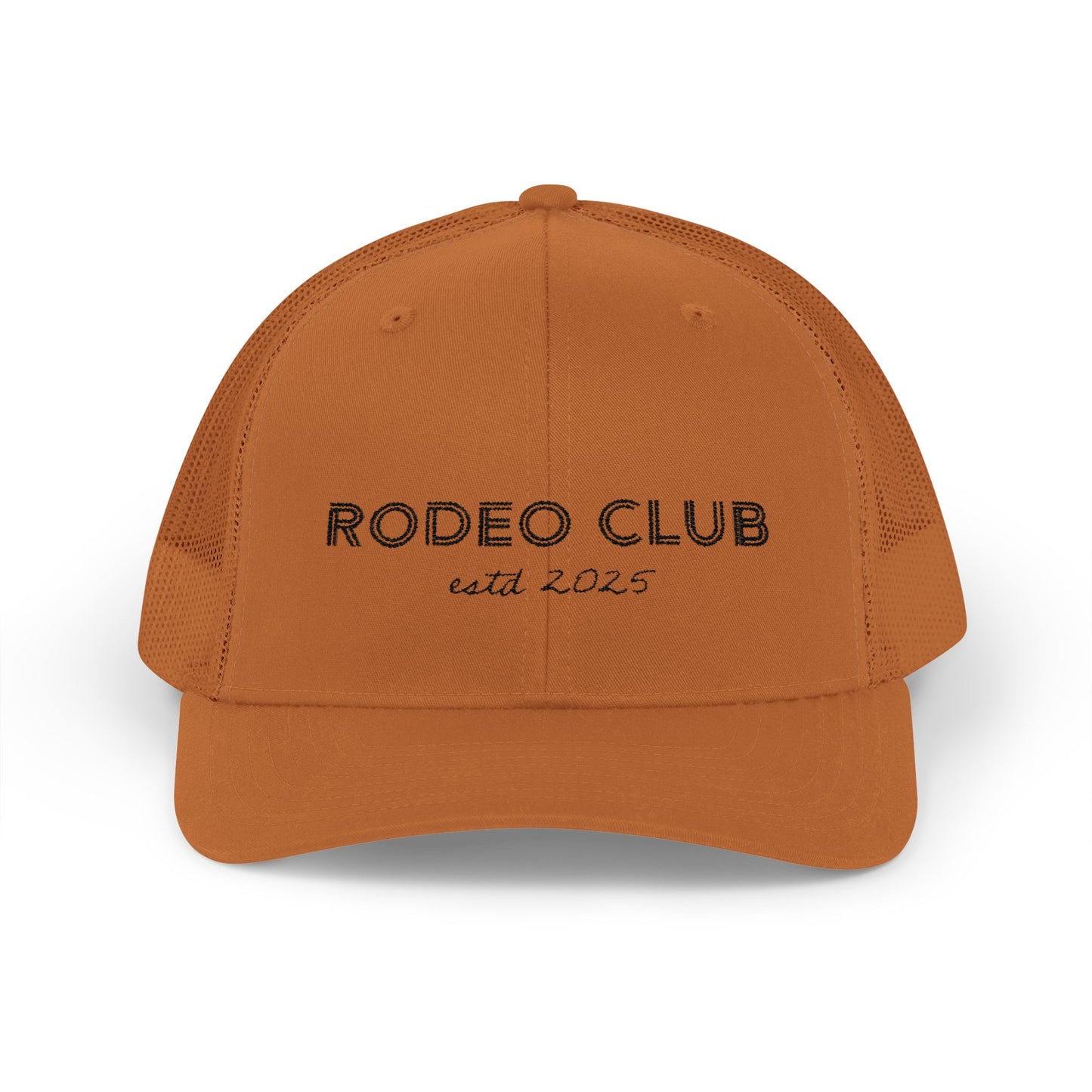 Rodeo Club Snapback Trucker Cap