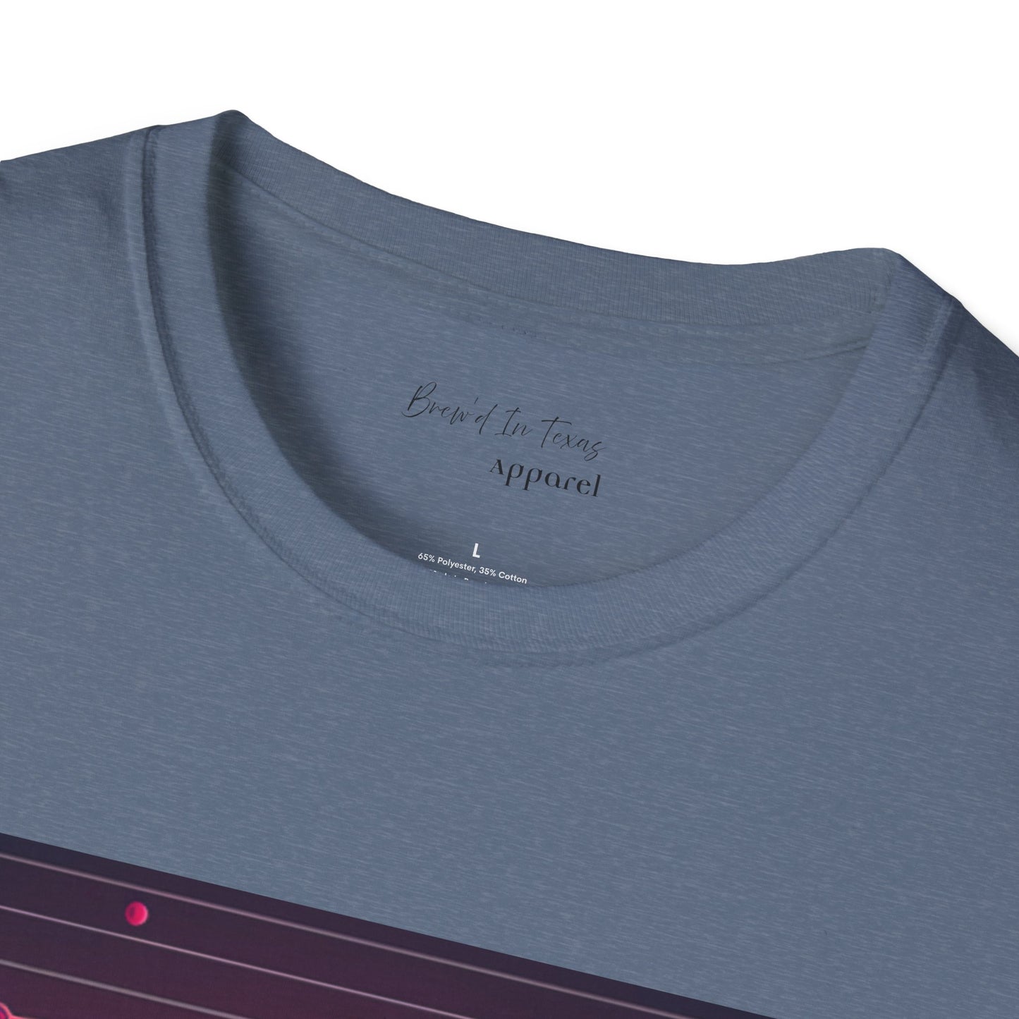 Kingdom Club Isaiah 41:10 Unisex Softstyle T-Shirt - Vibrant Mountain Design