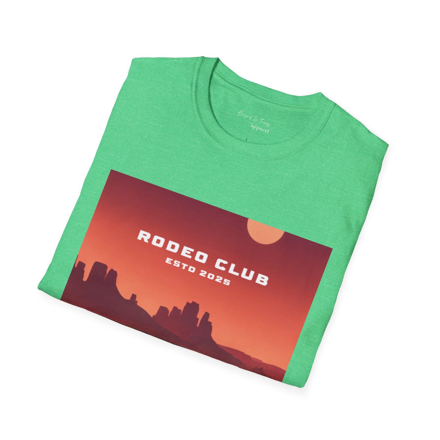 Rodeo Club Unisex Softstyle Vintage Sunset T-Shirt