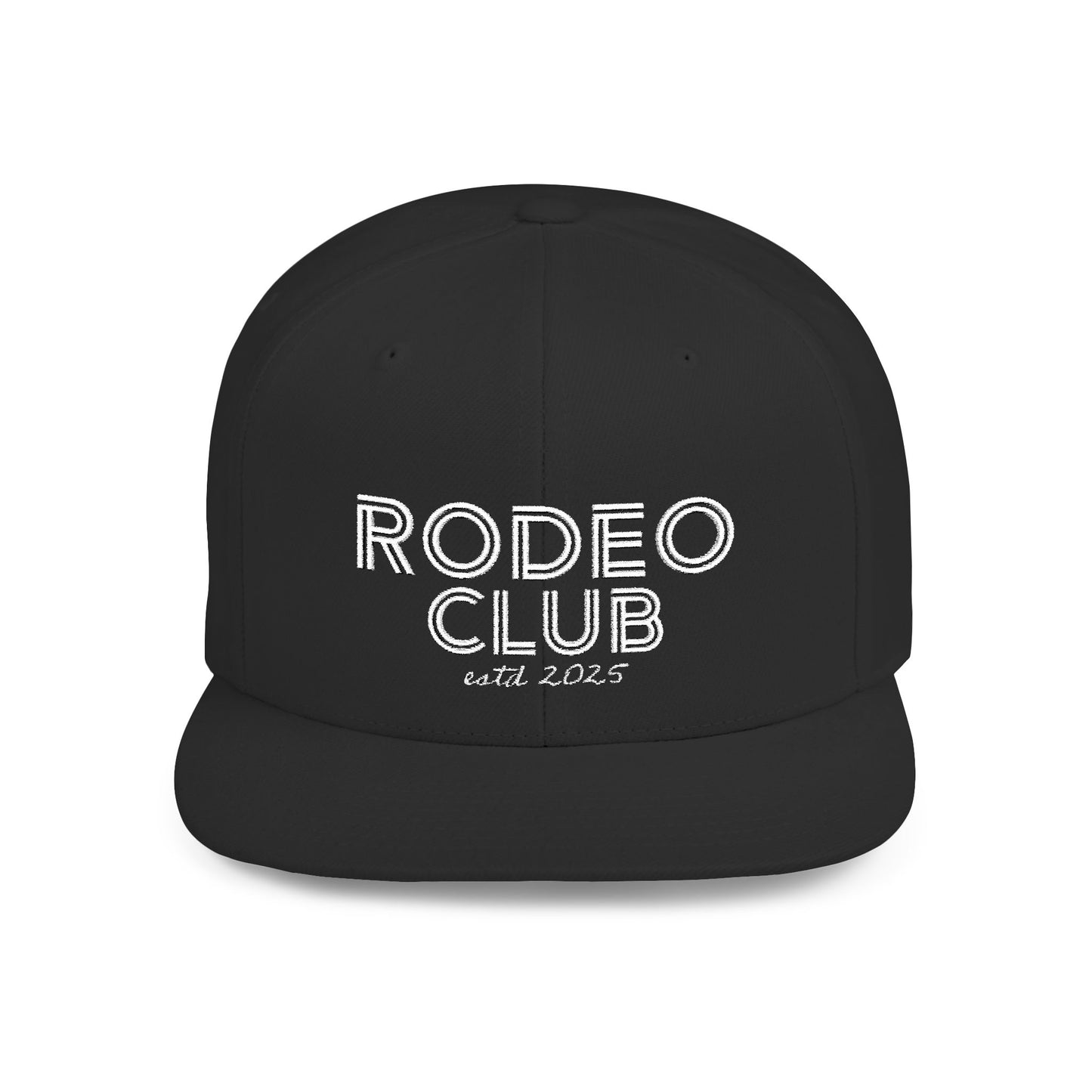 Rodeo Club Flat Bill Snapback Hat