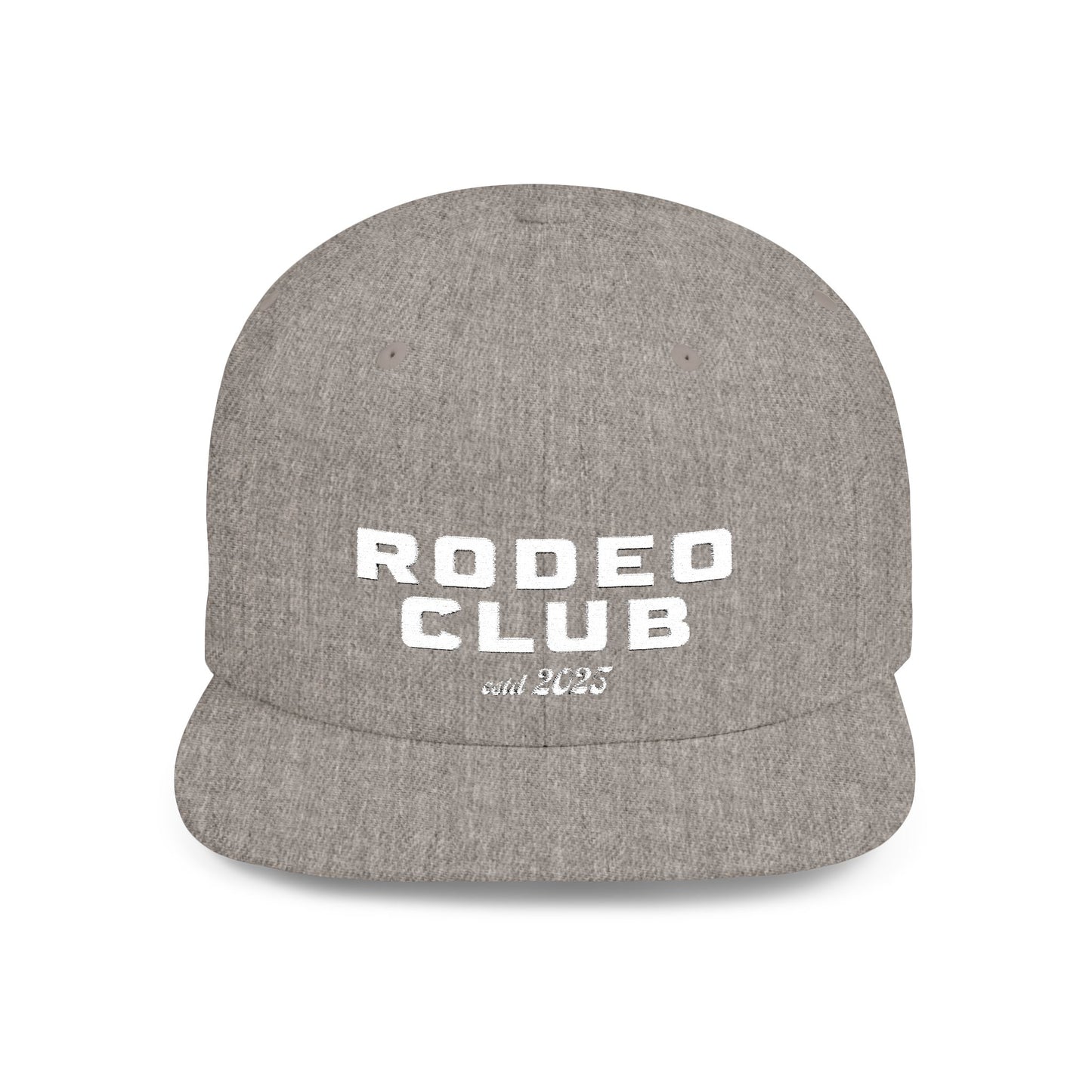 Rodeo Club Flat Bill Snapback Hat
