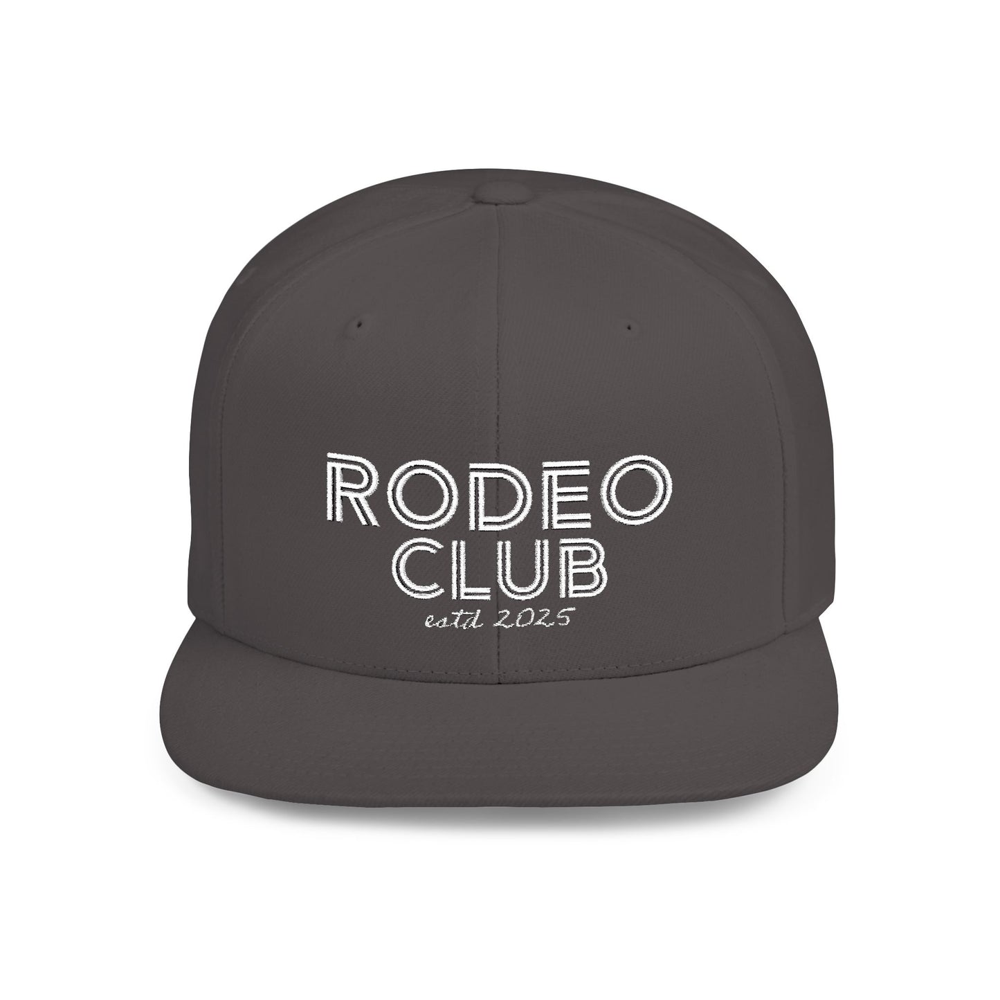 Rodeo Club Flat Bill Snapback Hat