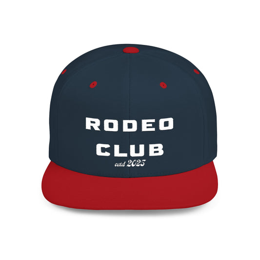 Rodeo Club Flat Bill Snapback Hat