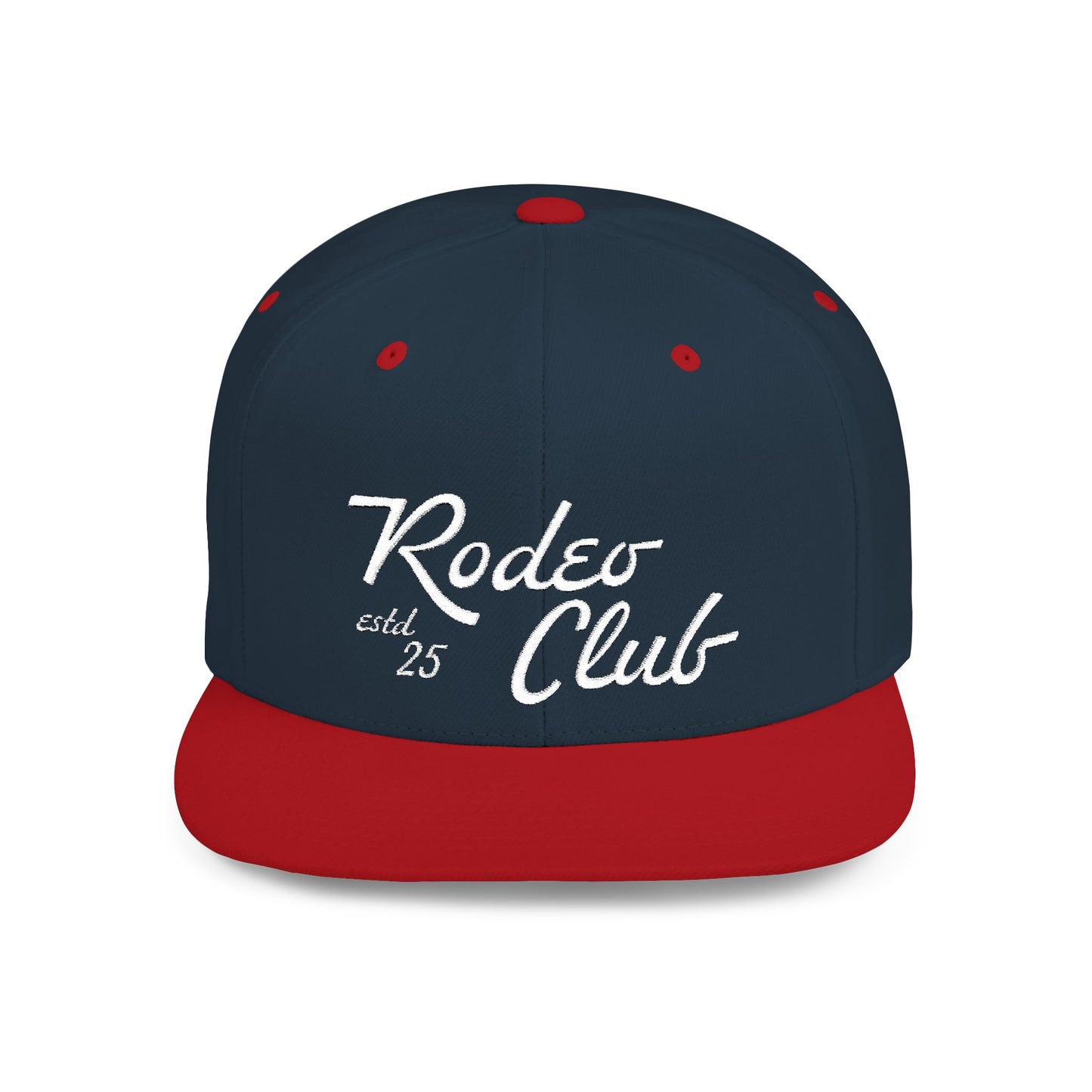 Rodeo Club Flat Bill Snapback Hat