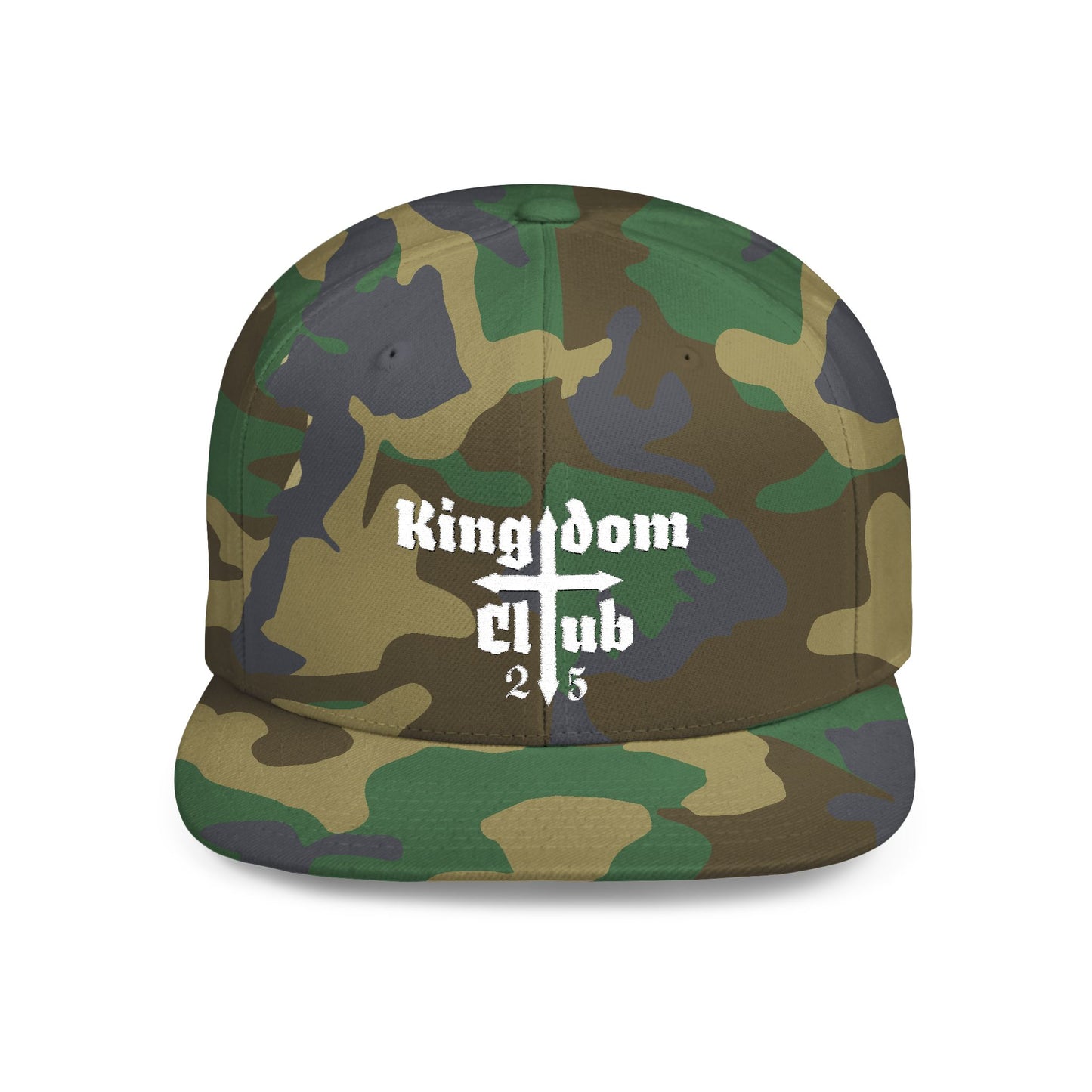 Kingdom Club Flat Bill Snapback Hat