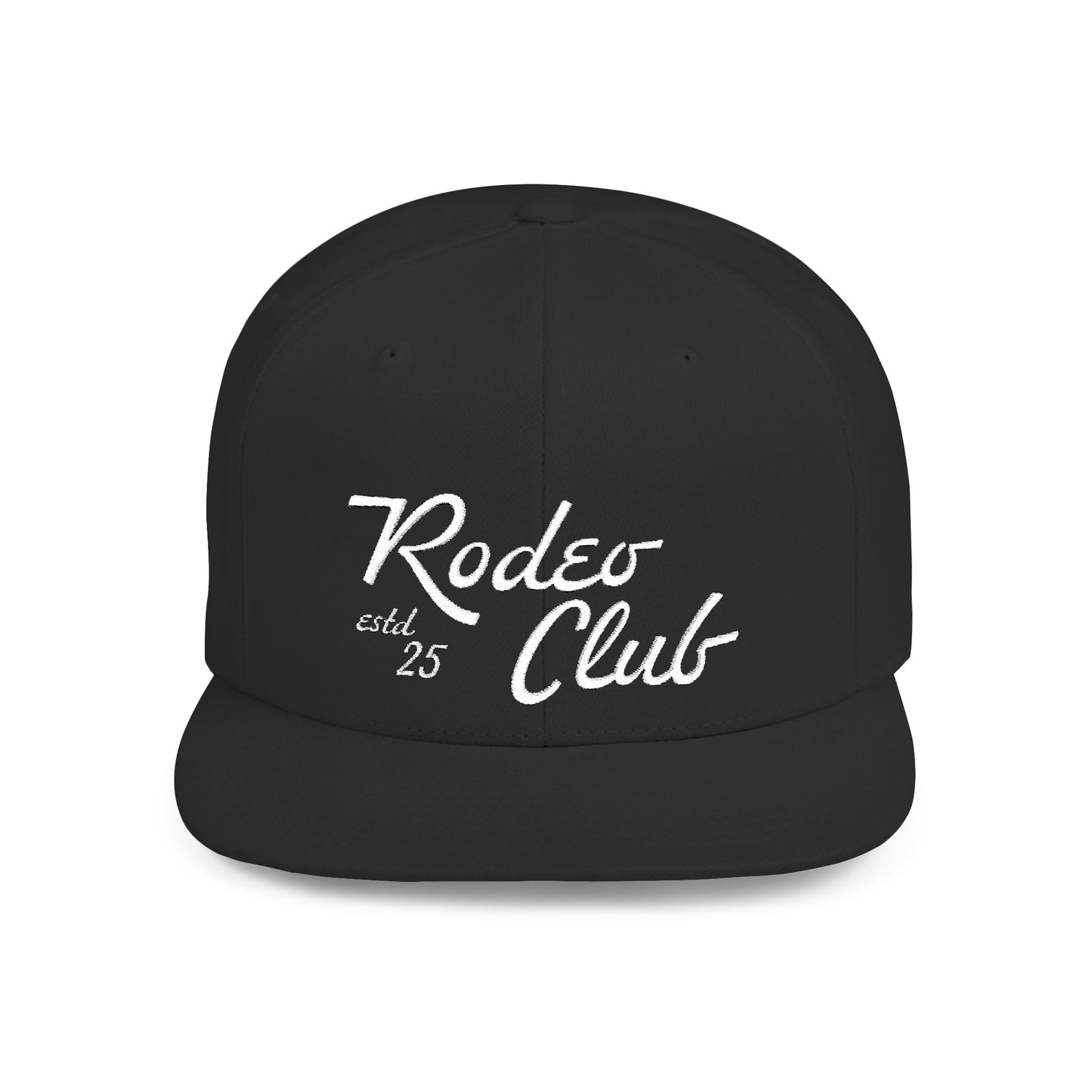 Rodeo Club Flat Bill Snapback Hat