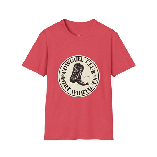 Cowgirl Club Round Graphic T-Shirt