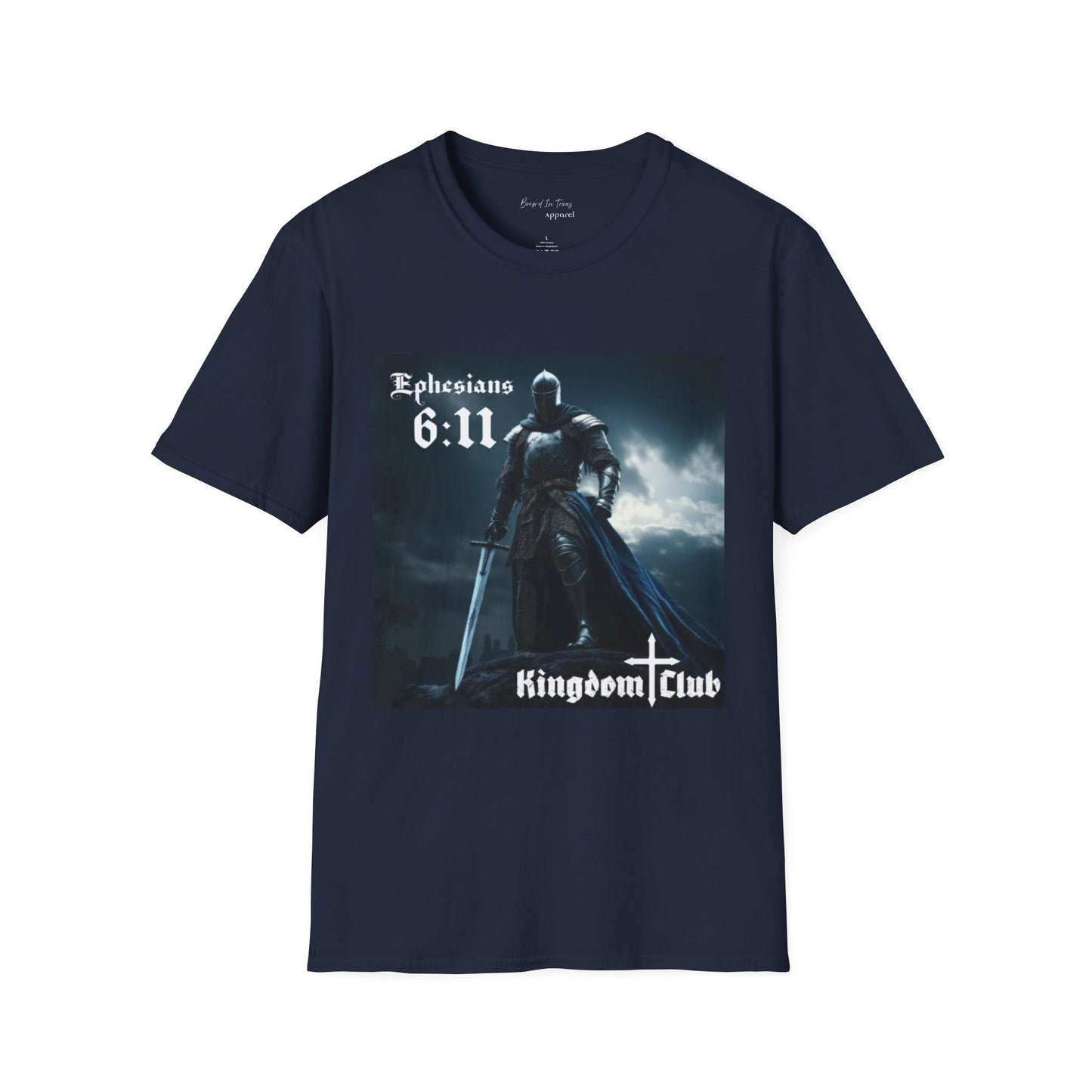 Ephesians 6:11 Knight Graphic Unisex Softstyle T-Shirt