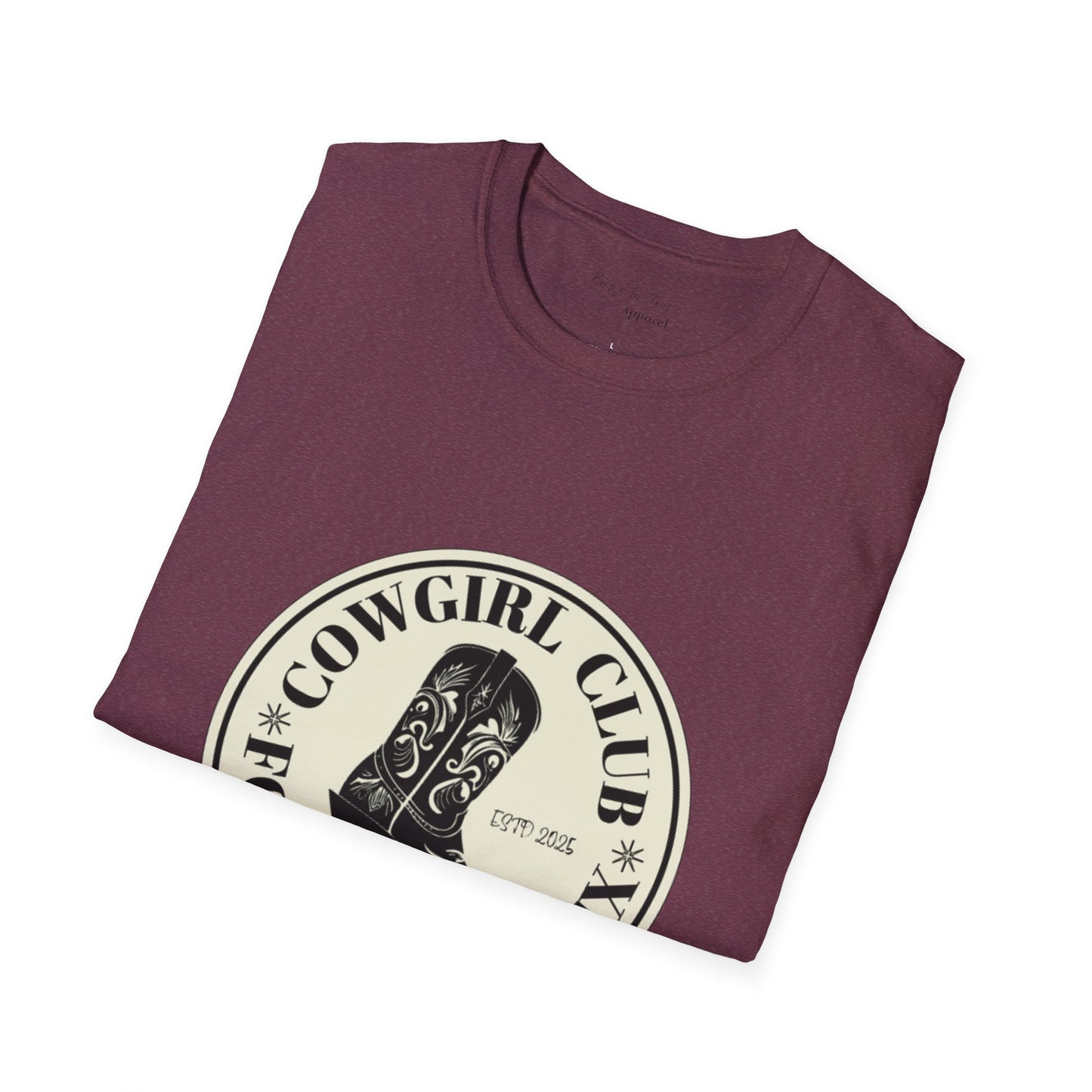 Cowgirl Club Round Graphic T-Shirt