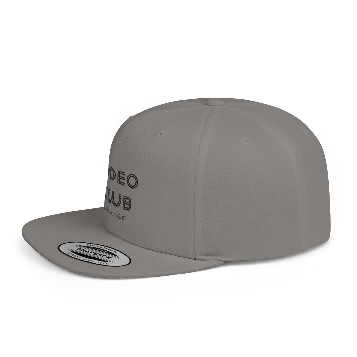 Rodeo Club Flat Bill Snapback Cap