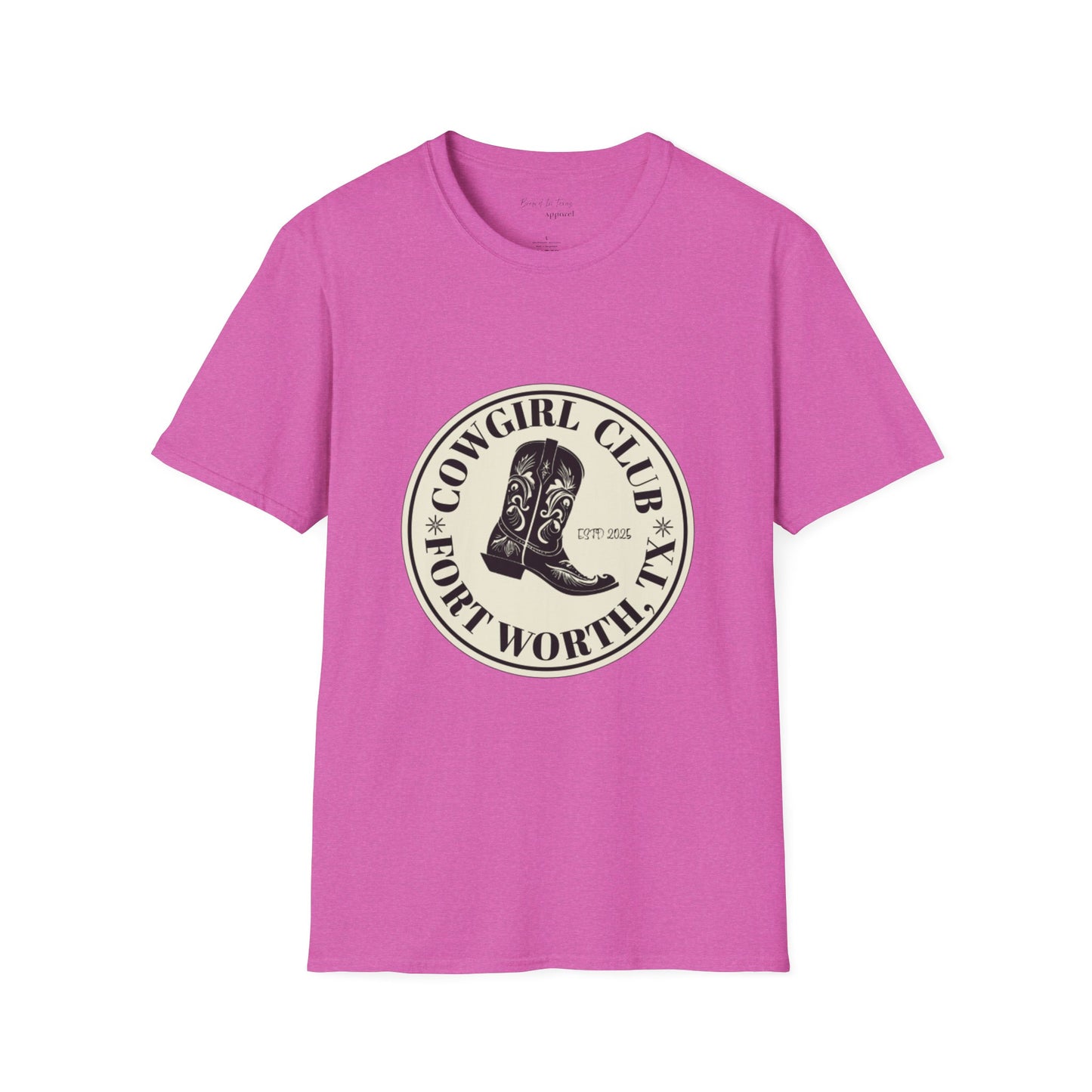 Cowgirl Club Round Graphic T-Shirt