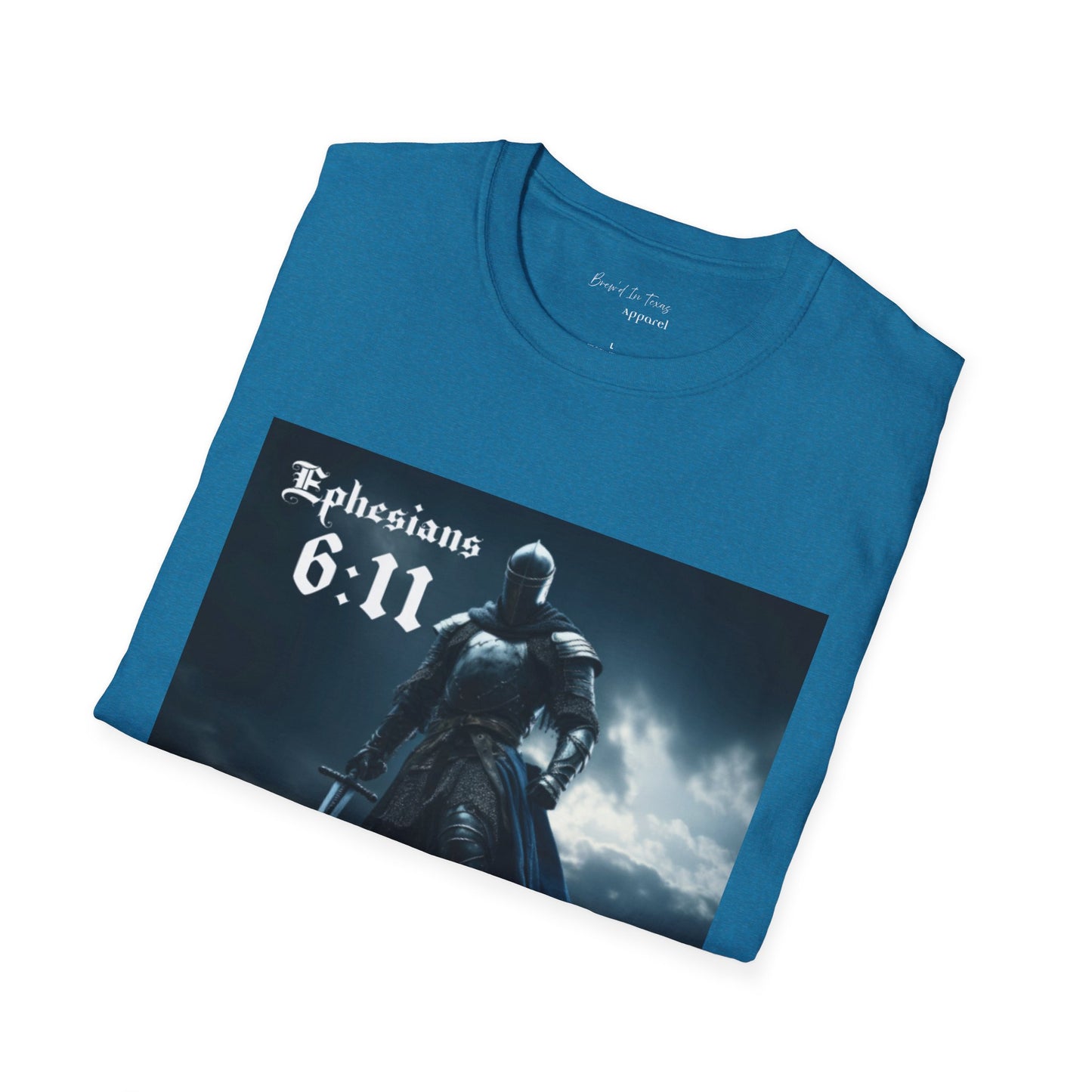 Ephesians 6:11 Knight Graphic Unisex Softstyle T-Shirt