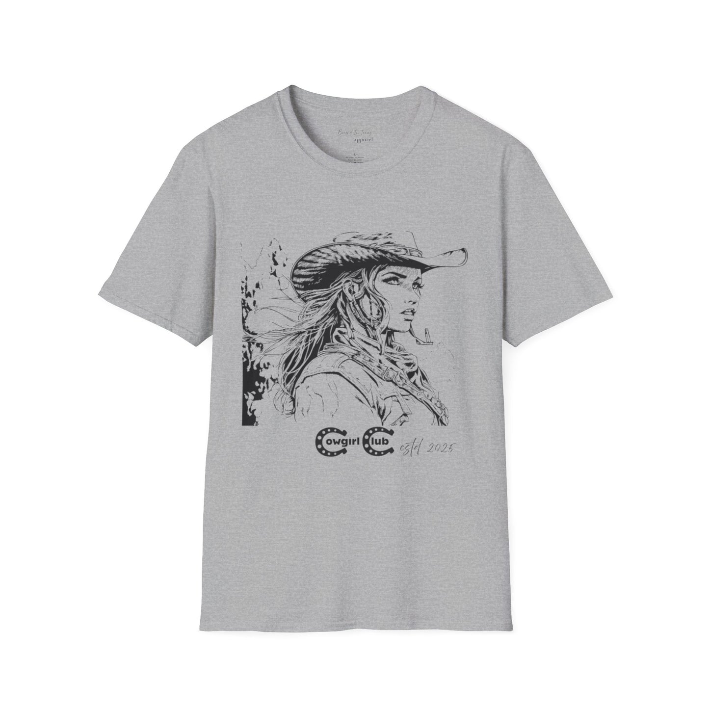 Cowgirl Club Unisex Softstyle T-Shirt
