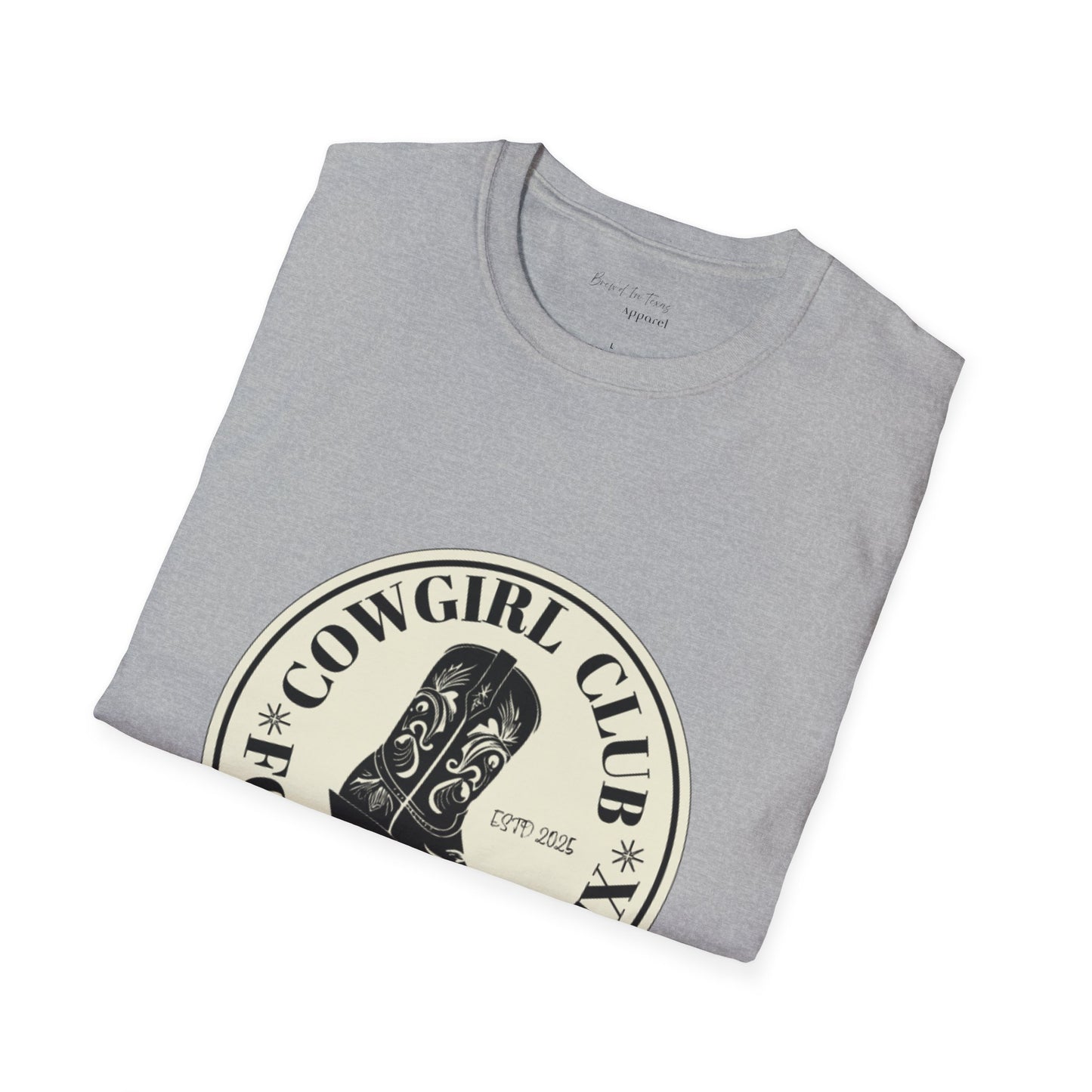 Cowgirl Club Round Graphic T-Shirt
