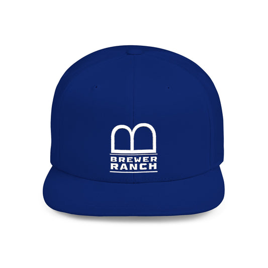 Brew'd In Texas Brewer Ranch Flat Bill Snapback Cap