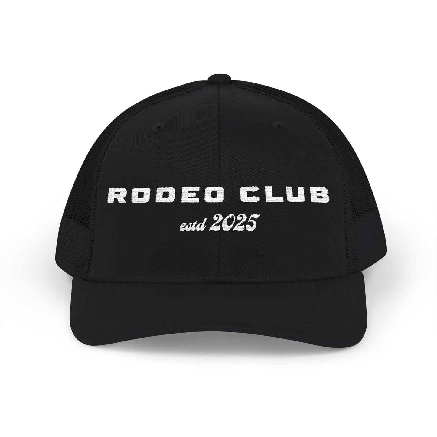 Rodeo Club Snapback Trucker Cap