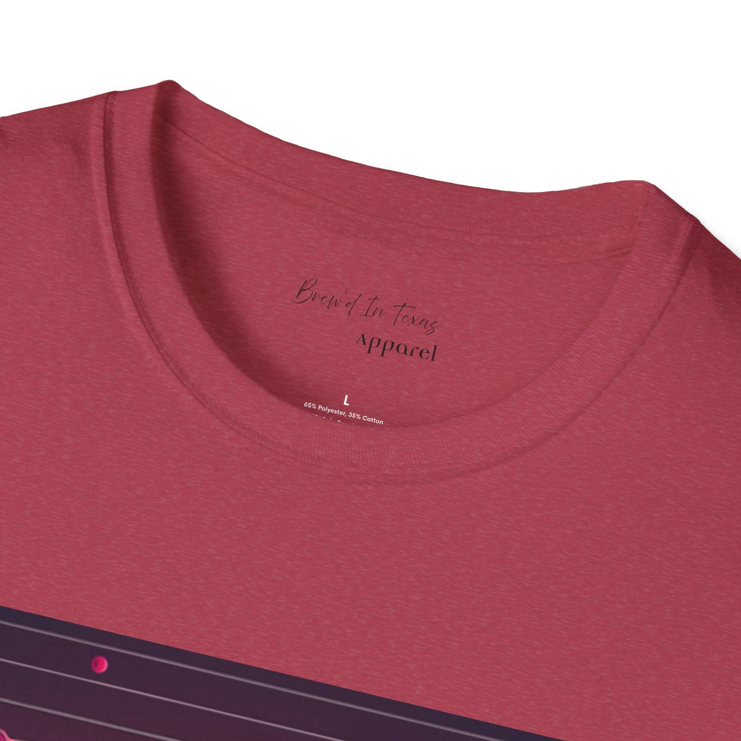 Kingdom Club Isaiah 41:10 Unisex Softstyle T-Shirt - Vibrant Mountain Design