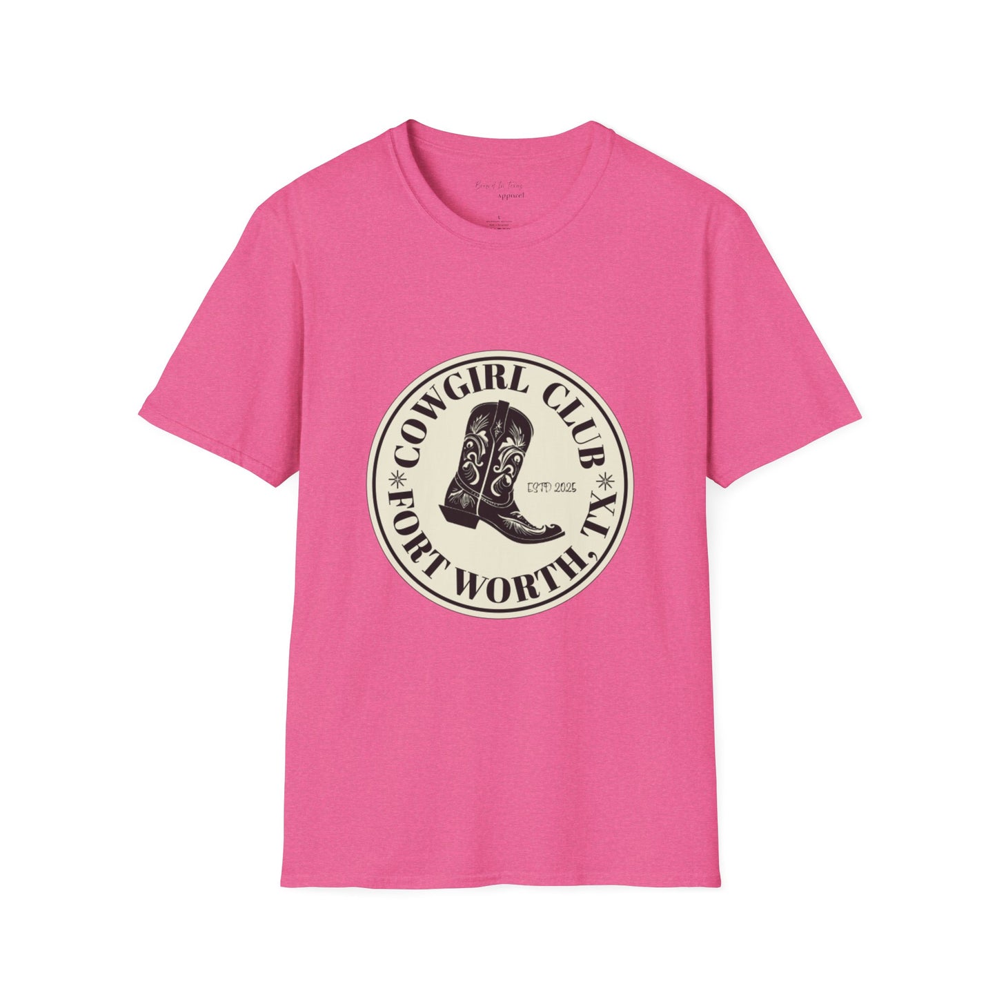 Cowgirl Club Round Graphic T-Shirt