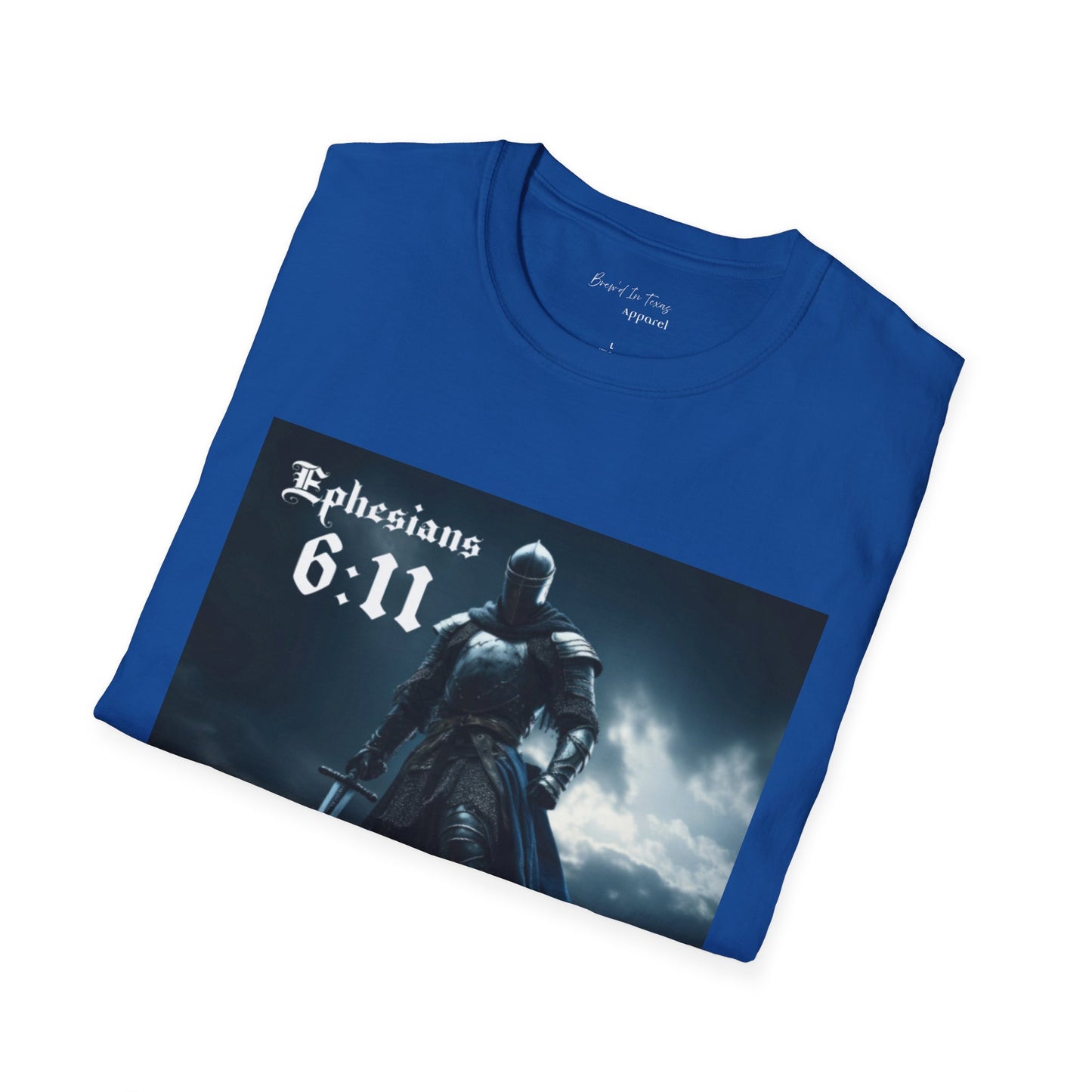 Ephesians 6:11 Knight Graphic Unisex Softstyle T-Shirt