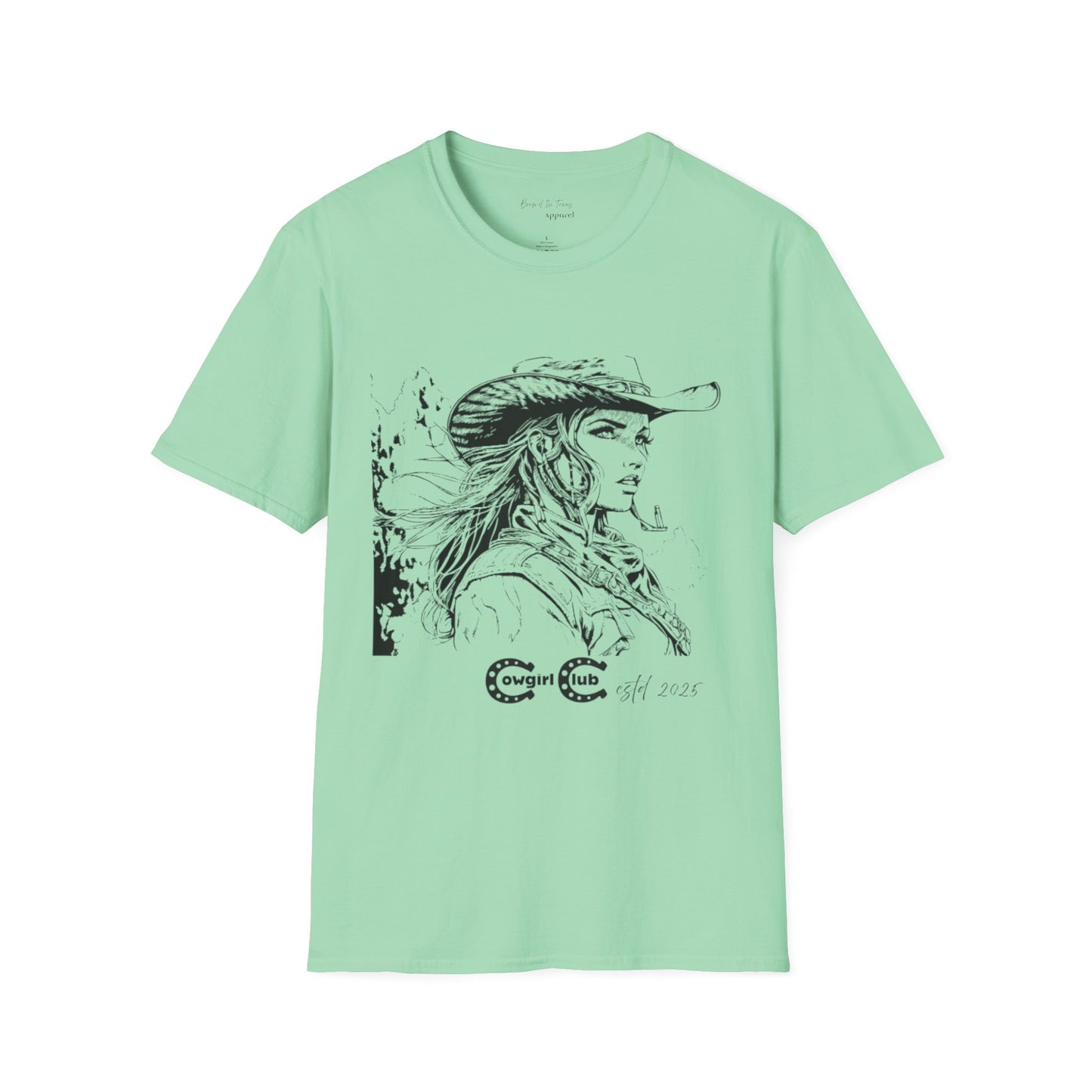 Cowgirl Club Unisex Softstyle T-Shirt