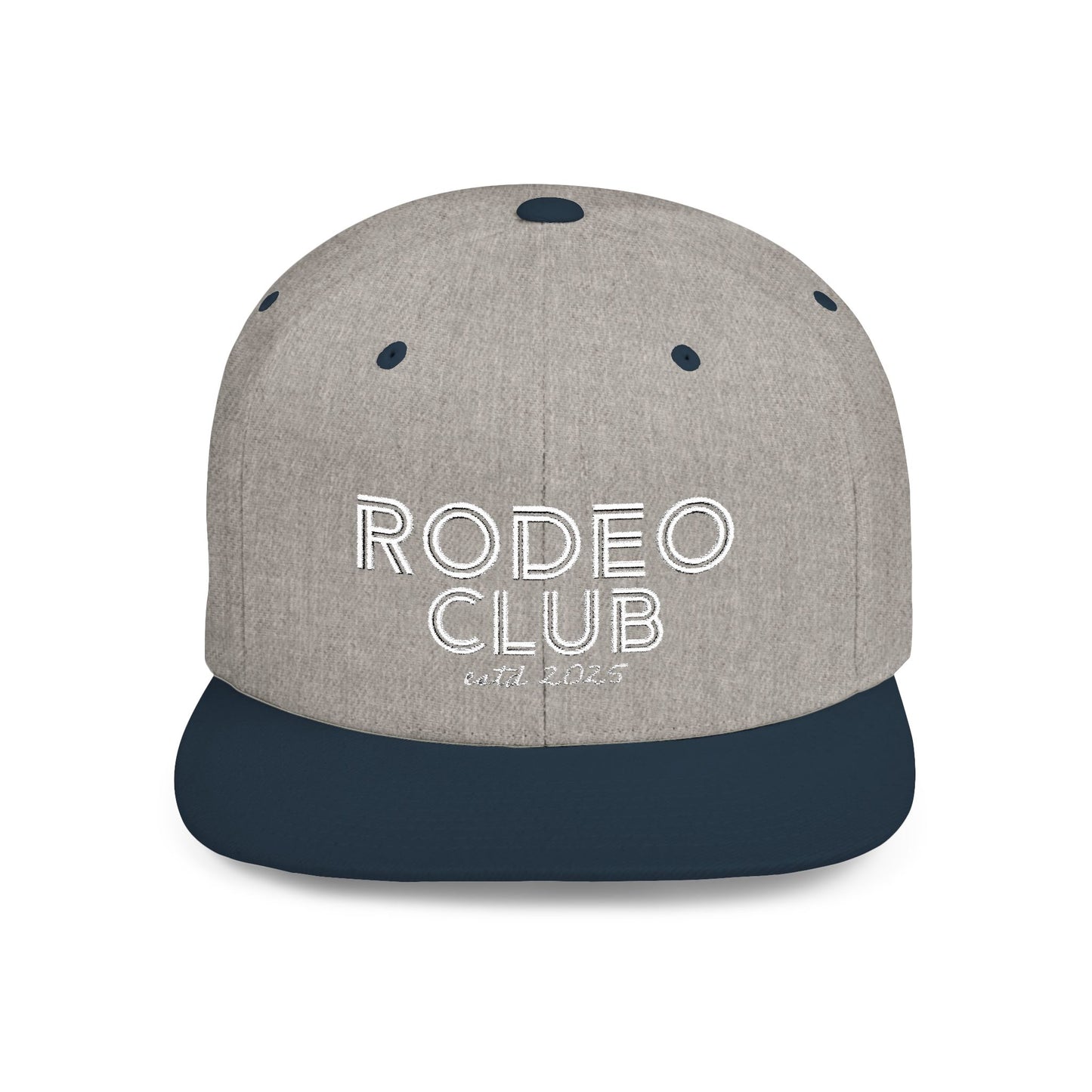 Rodeo Club Flat Bill Snapback Hat