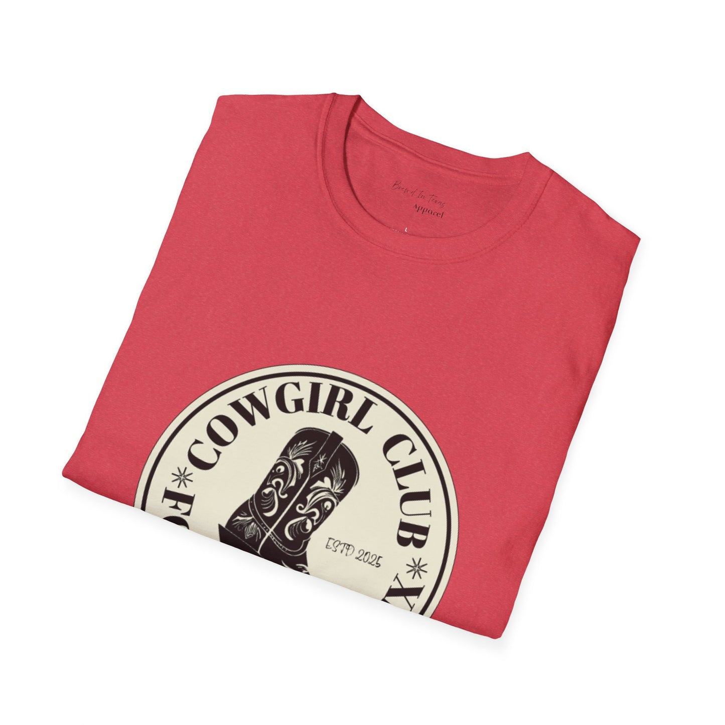 Cowgirl Club Round Graphic T-Shirt