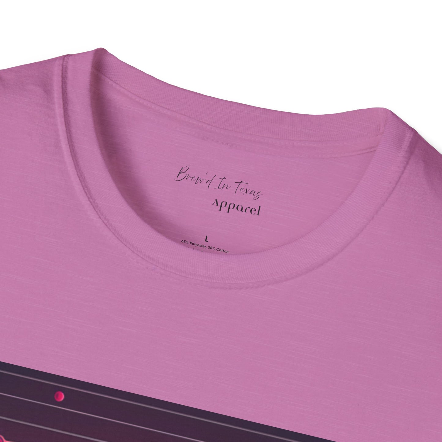 Kingdom Club Isaiah 41:10 Unisex Softstyle T-Shirt - Vibrant Mountain Design