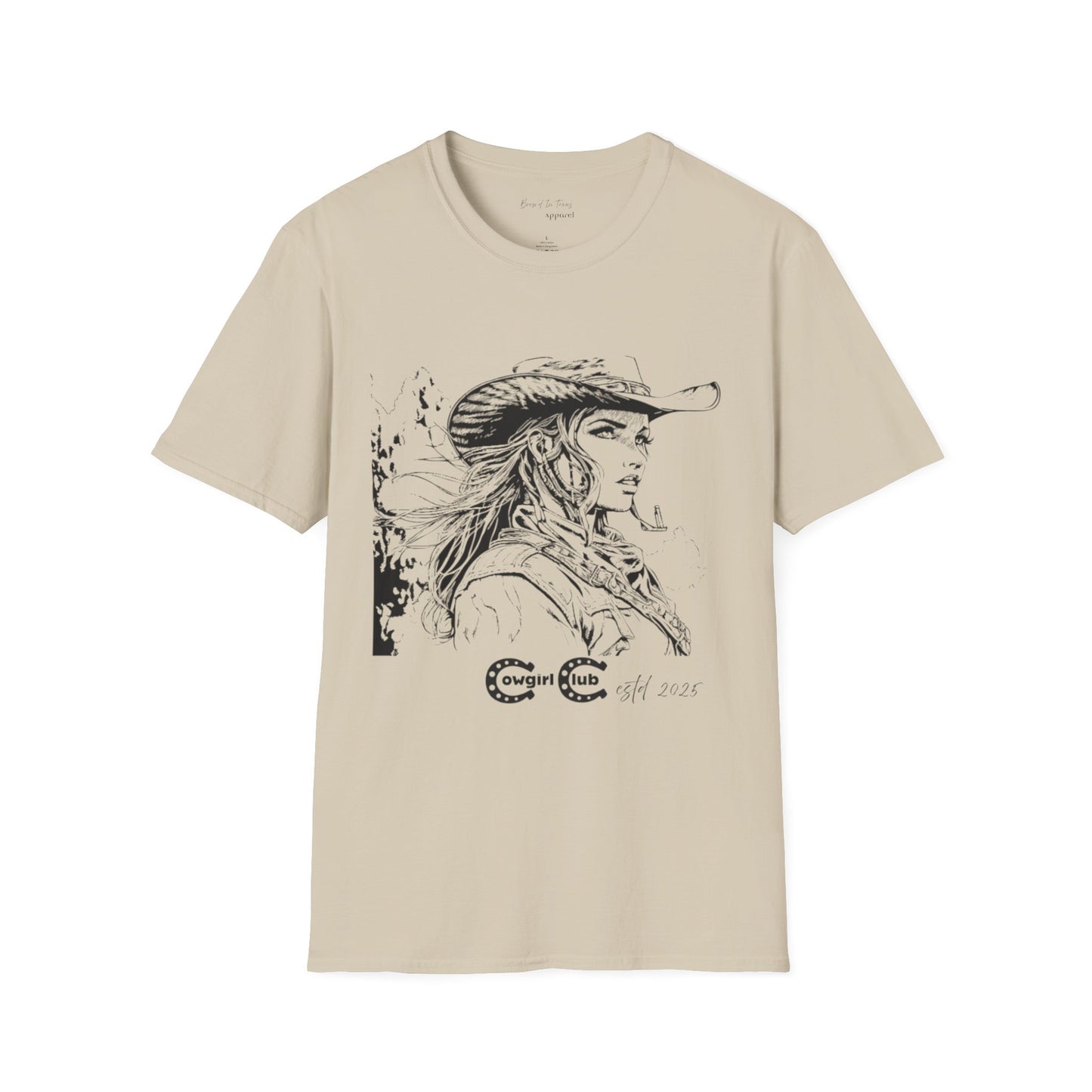 Cowgirl Club Unisex Softstyle T-Shirt