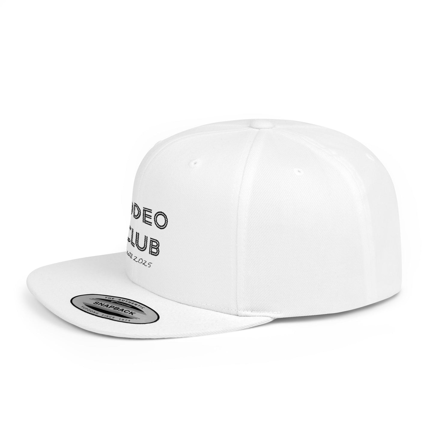 Rodeo Club Flat Bill Snapback Cap