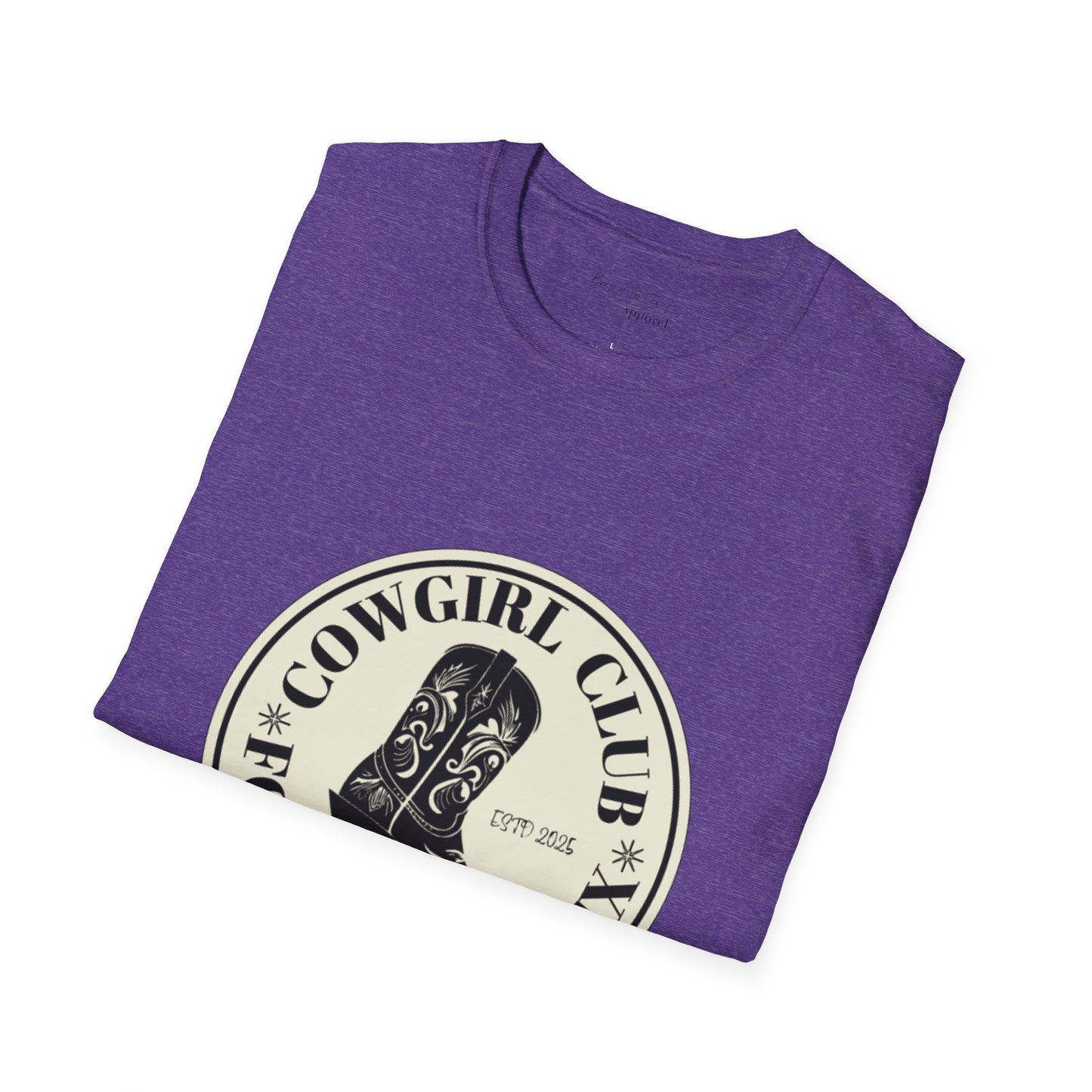 Cowgirl Club Round Graphic T-Shirt