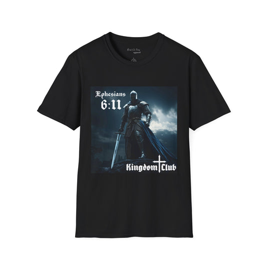 Ephesians 6:11 Knight Graphic Unisex Softstyle T-Shirt