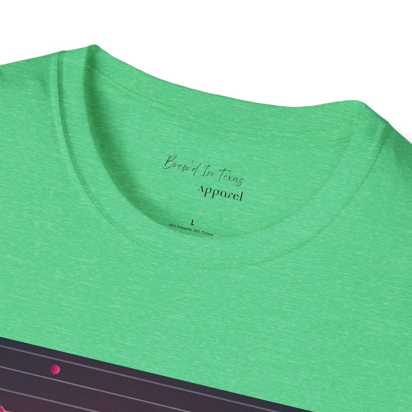 Kingdom Club Isaiah 41:10 Unisex Softstyle T-Shirt - Vibrant Mountain Design