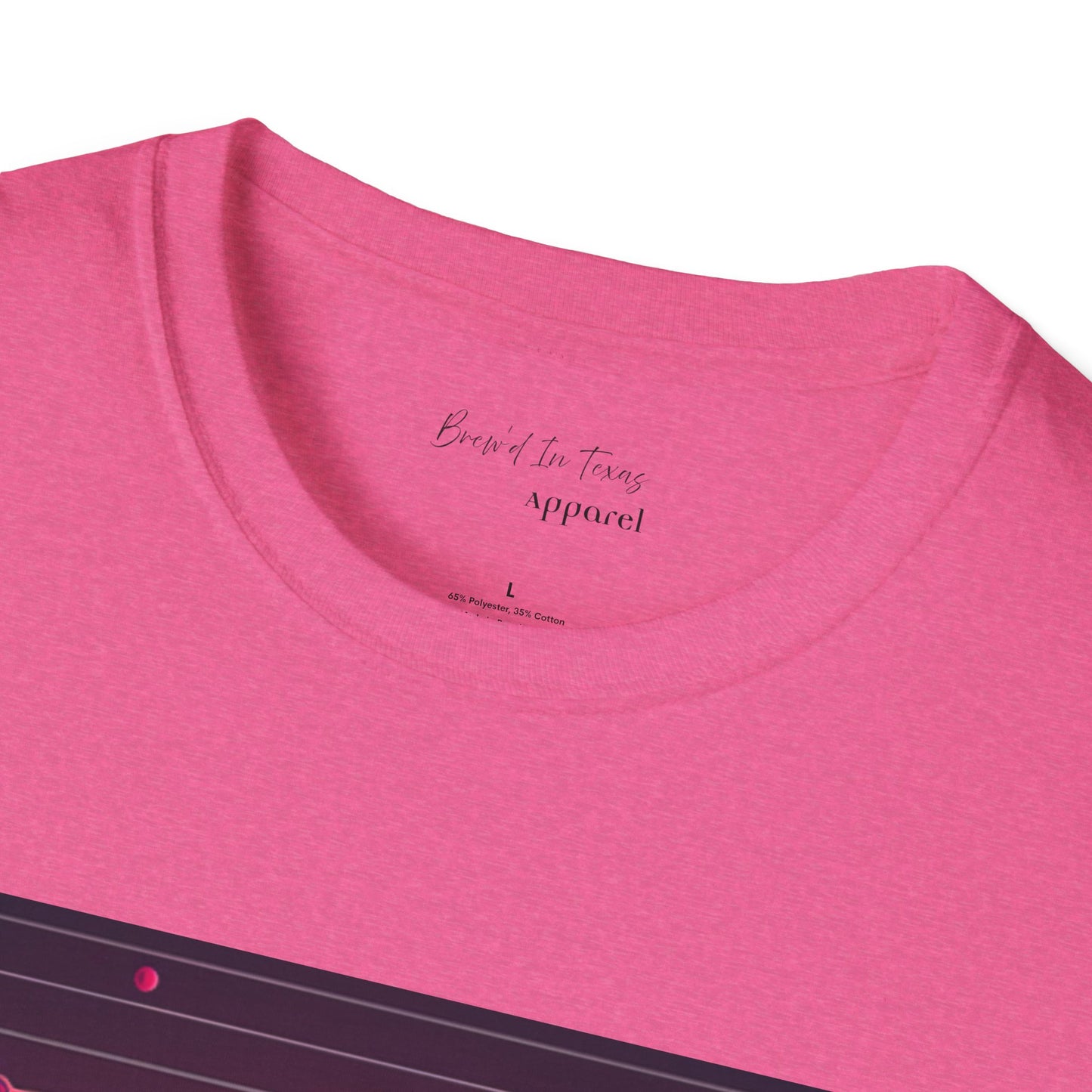 Kingdom Club Isaiah 41:10 Unisex Softstyle T-Shirt - Vibrant Mountain Design