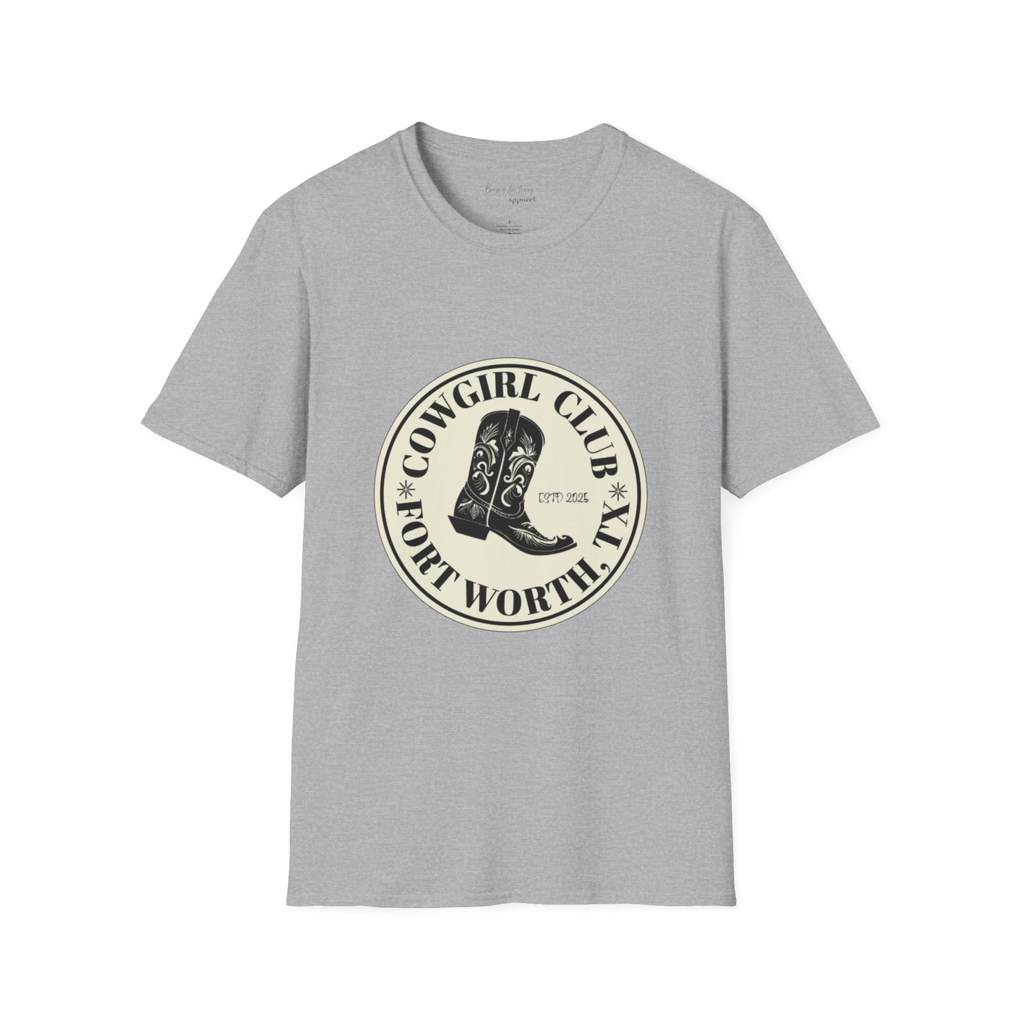 Cowgirl Club Round Graphic T-Shirt