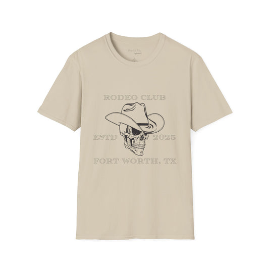 Rodeo Club Skull Unisex T-Shirt