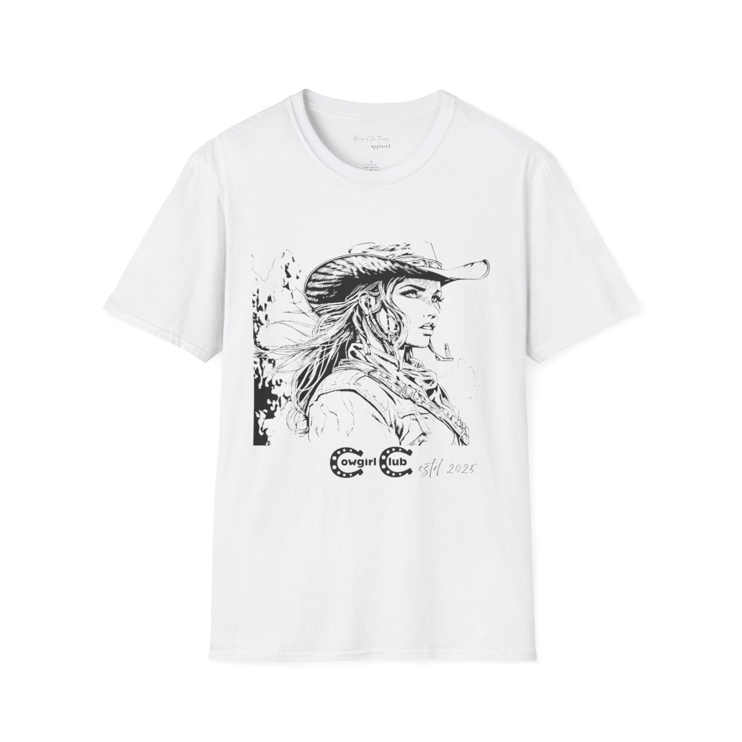 Cowgirl Club Unisex Softstyle T-Shirt