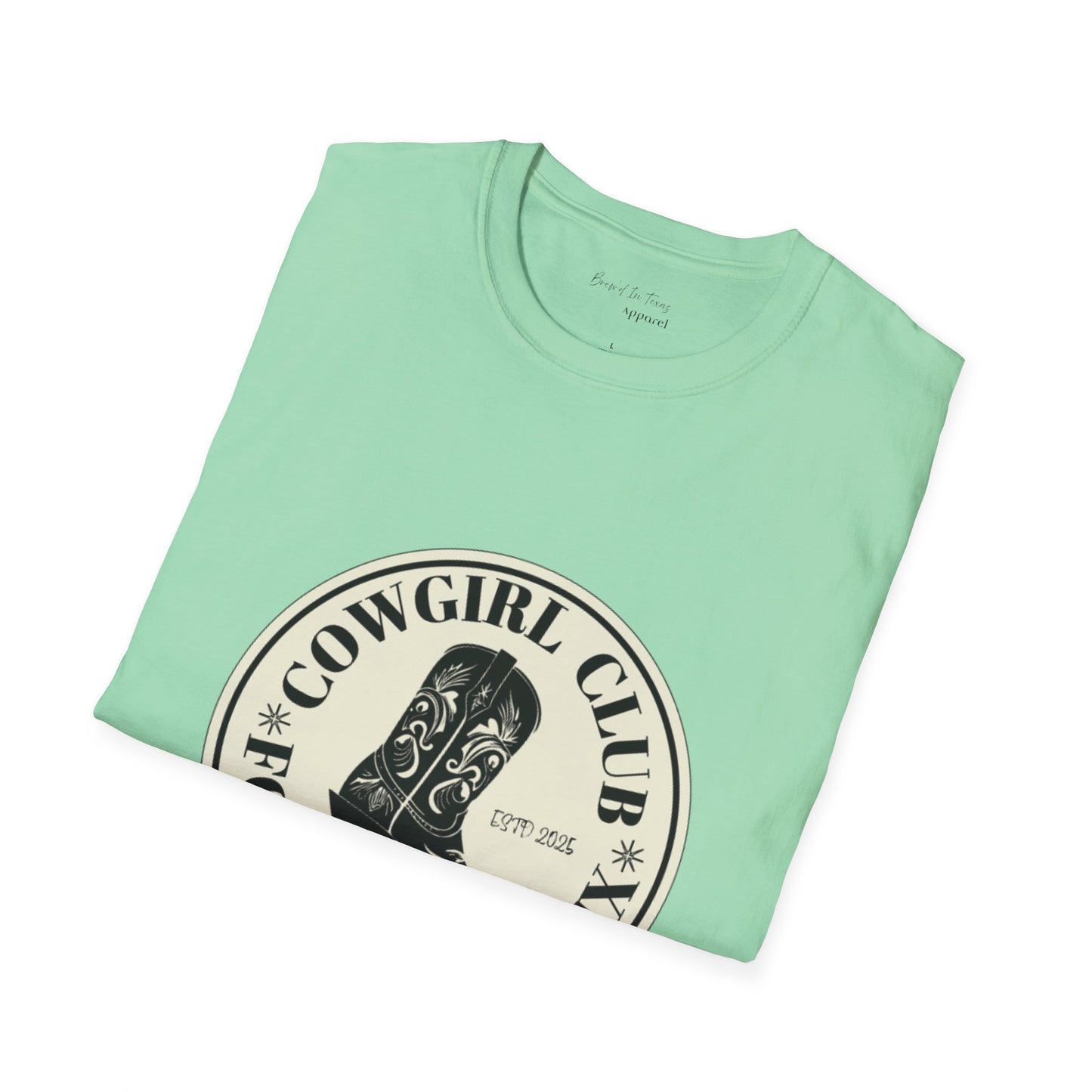 Cowgirl Club Round Graphic T-Shirt