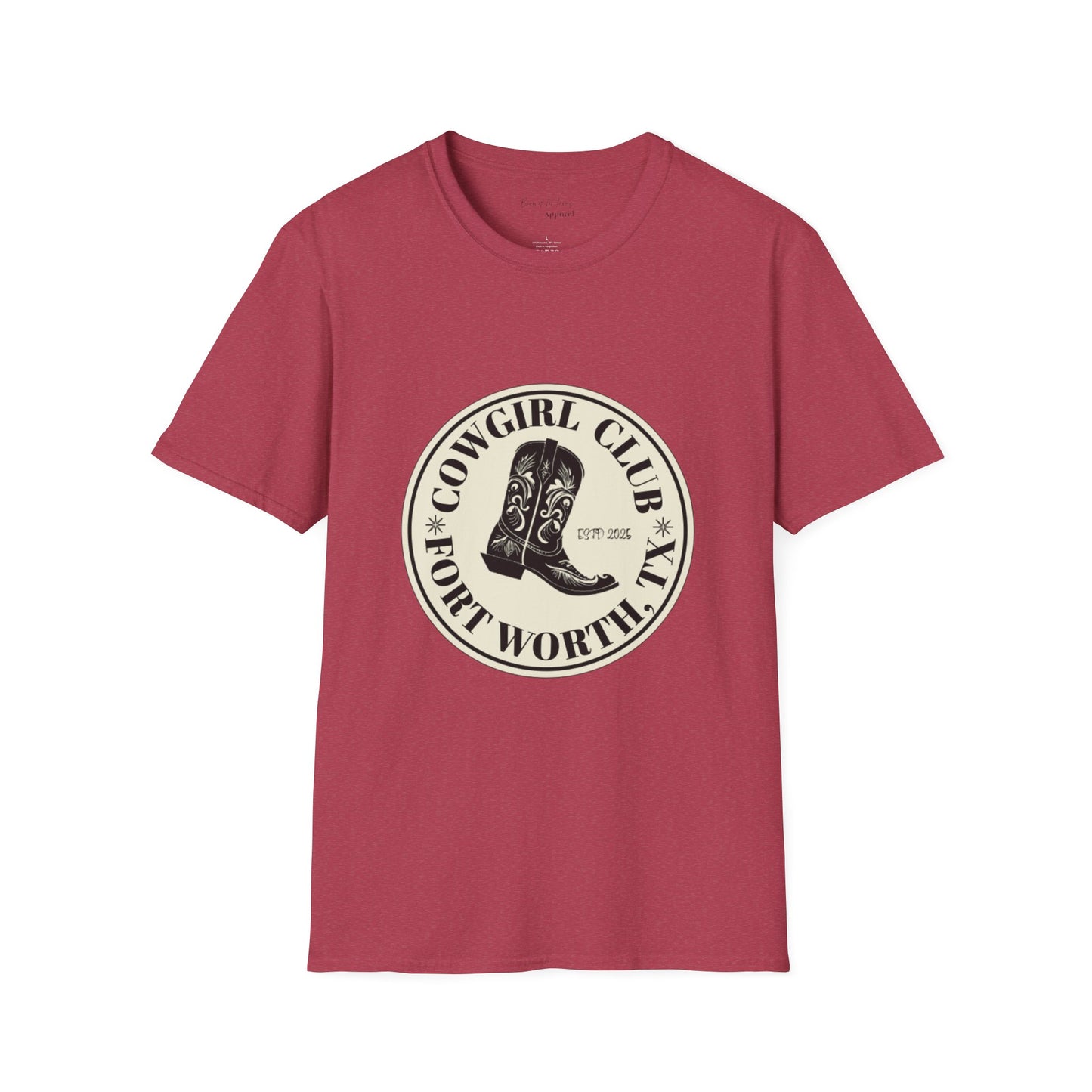 Cowgirl Club Round Graphic T-Shirt