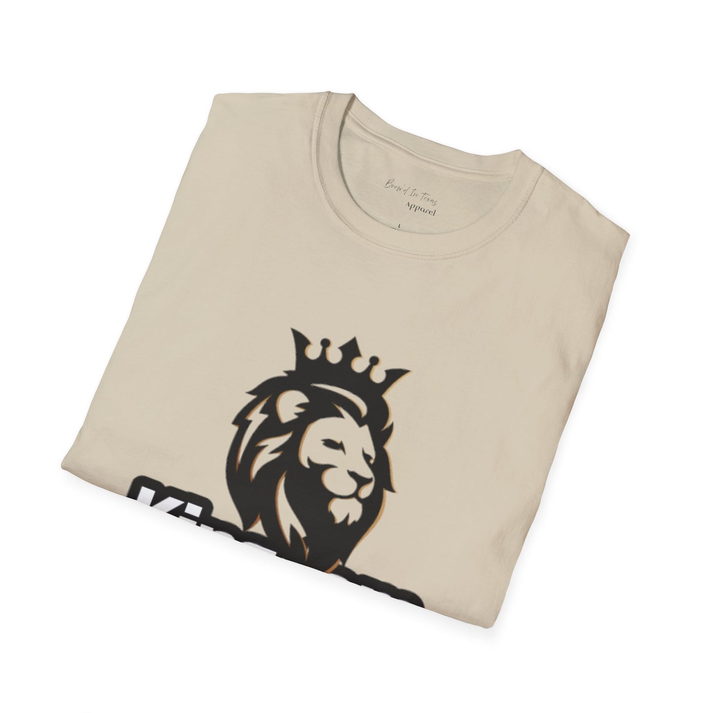 Kingdom Club Unisex Softstyle T-Shirt with Lion Design