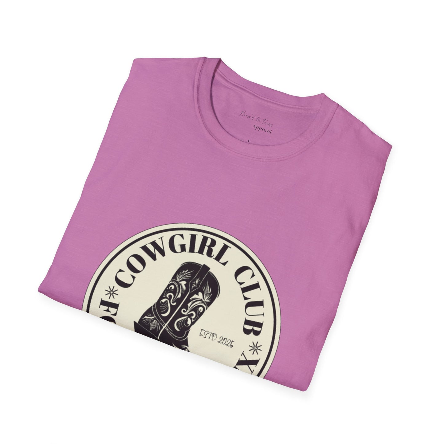 Cowgirl Club Round Graphic T-Shirt