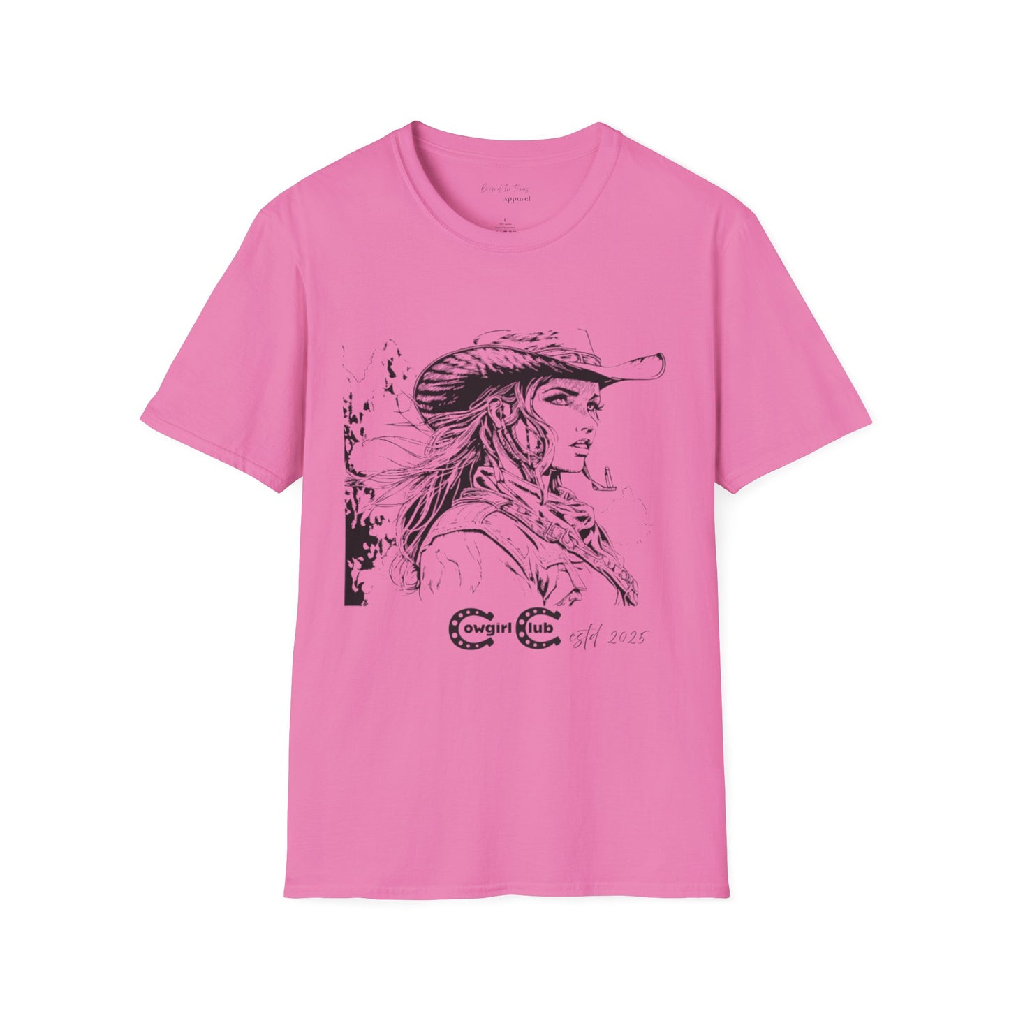 Cowgirl Club Unisex Softstyle T-Shirt