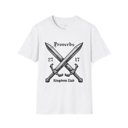 Kingdom Club Unisex Proverbs 27:17 T-Shirt