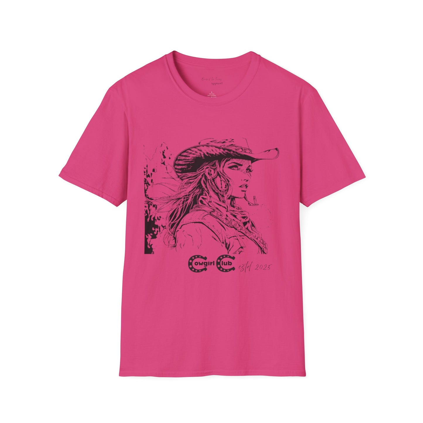 Cowgirl Club Unisex Softstyle T-Shirt