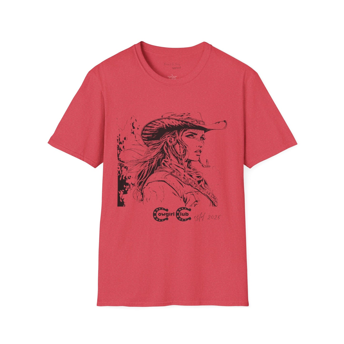 Cowgirl Club Unisex Softstyle T-Shirt