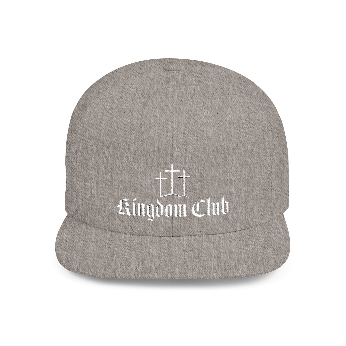 Kingdom Club Flat Bill Snapback Hat