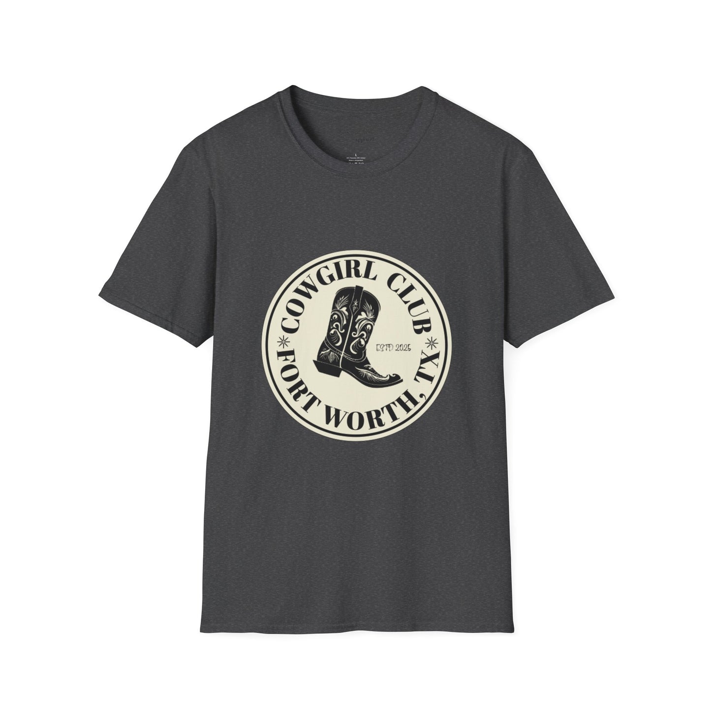 Cowgirl Club Round Graphic T-Shirt