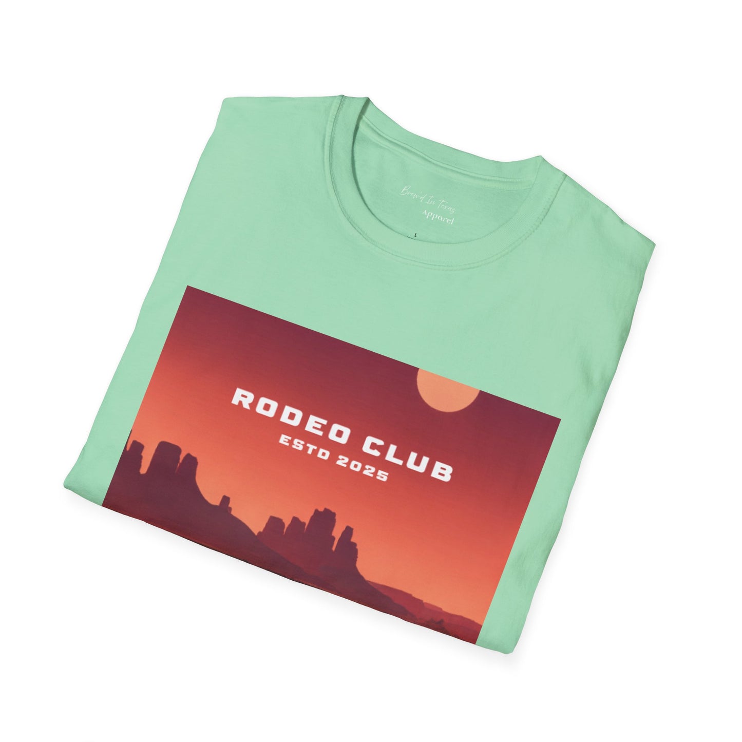 Rodeo Club Unisex Softstyle Vintage Sunset T-Shirt