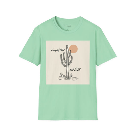 Cowgirl Club Cactus Club Unisex Softstyle T-Shirt