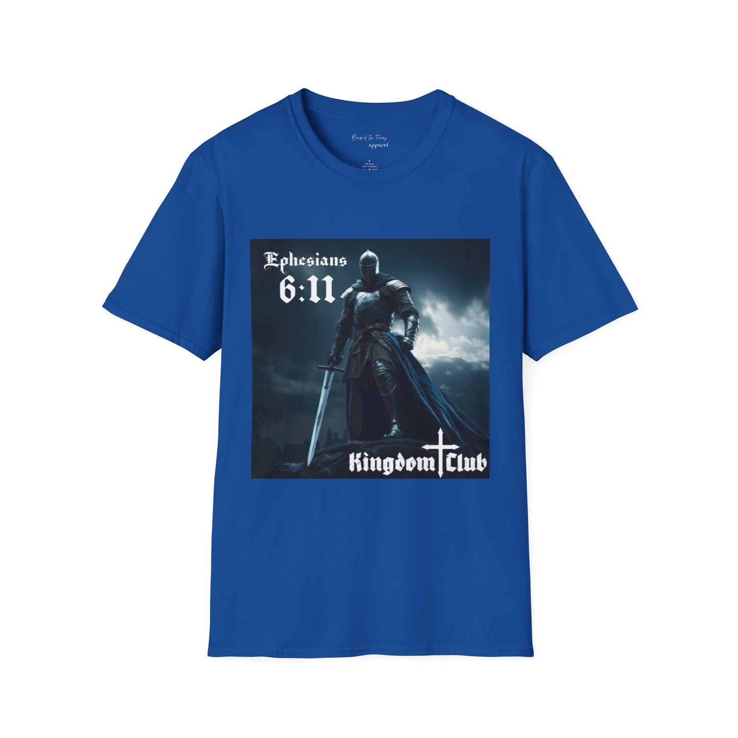 Ephesians 6:11 Knight Graphic Unisex Softstyle T-Shirt