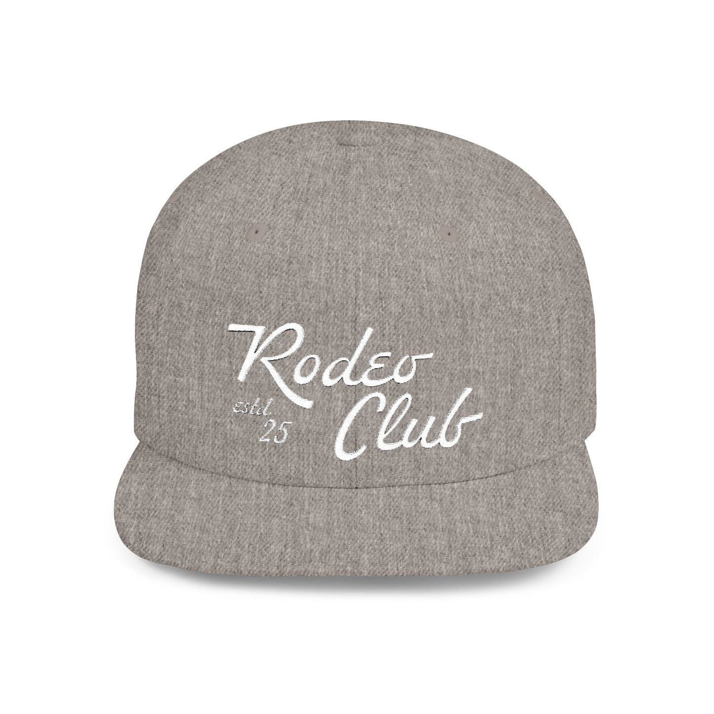 Rodeo Club Flat Bill Snapback Hat
